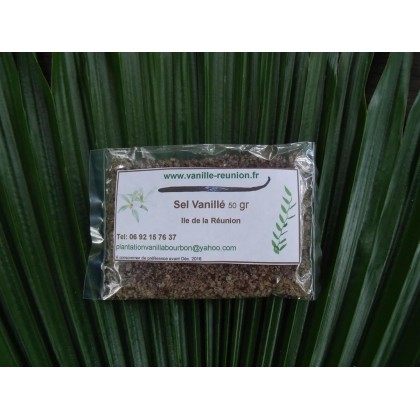 Sachet sel vanillé